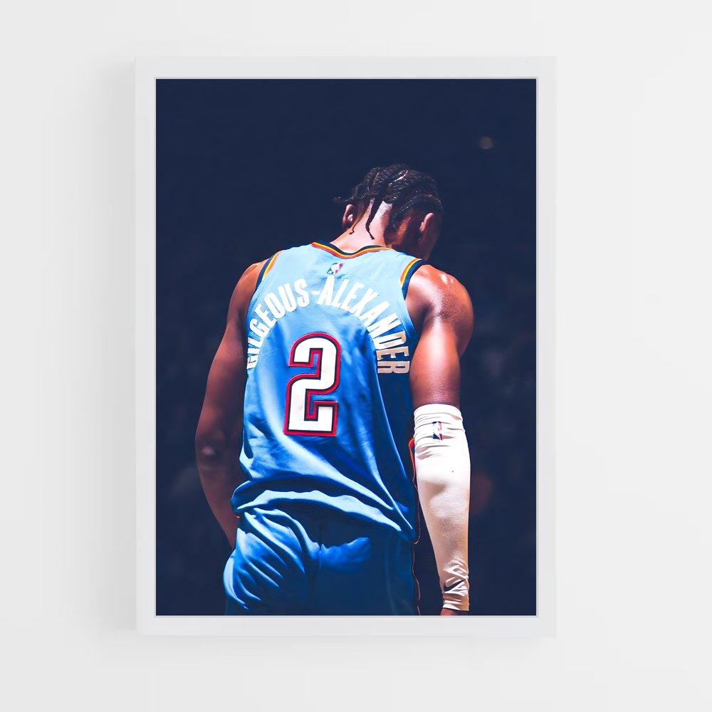 Poster Dunk du Dragon – affiche Basketball (vue 3)